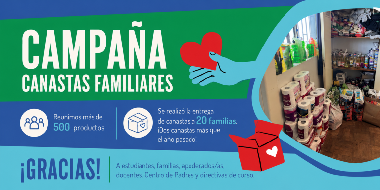 Campaña Solidaria de Canastas Familiares: